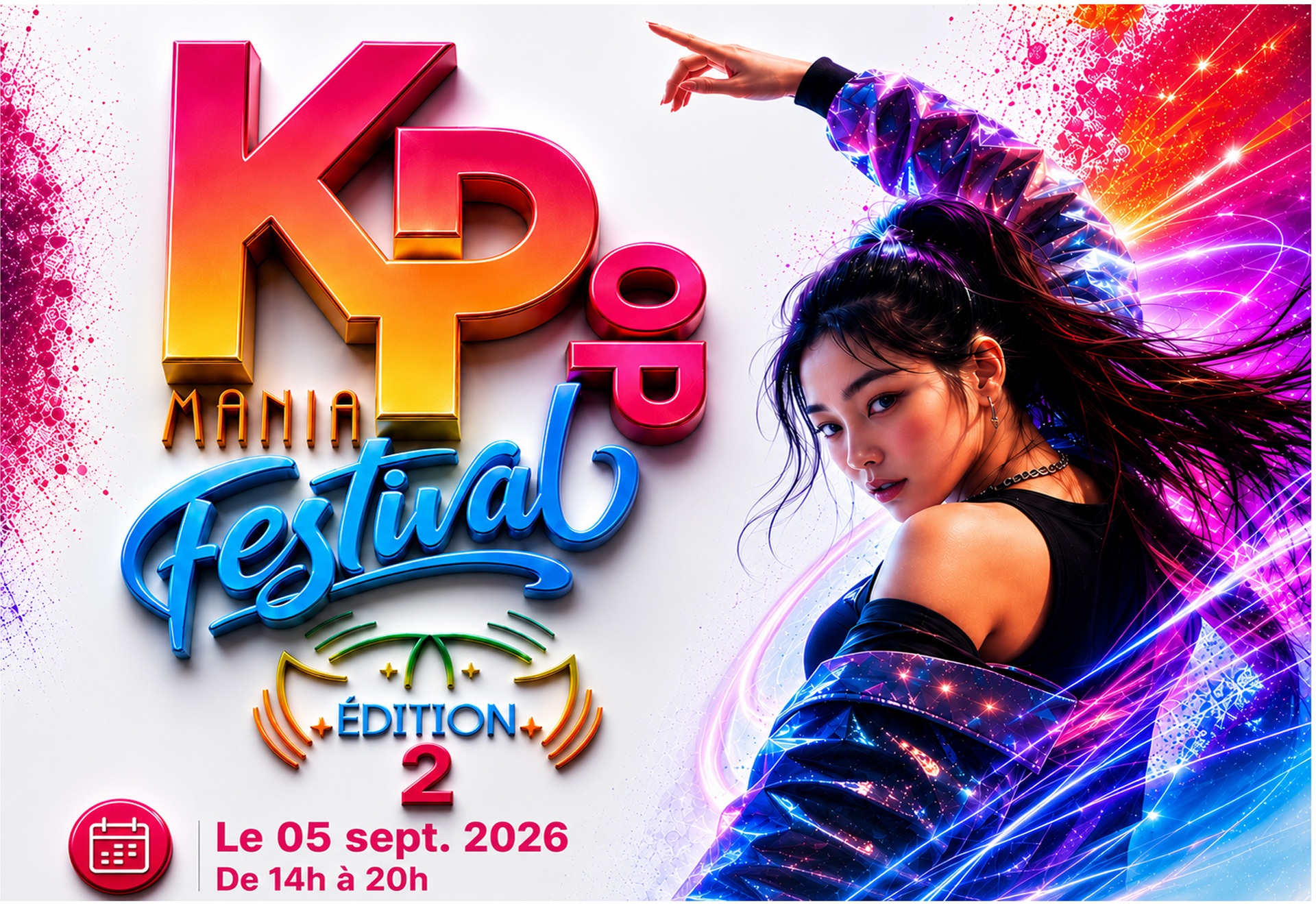 KPOP Mania Festival — affiche édition 2